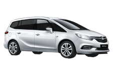 Van Hire Pontypool - Vauxhall Zafira 5 + 2 - Minibus hire Pontypool
